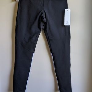NWT Amari Shanti leggings, black and floral calf